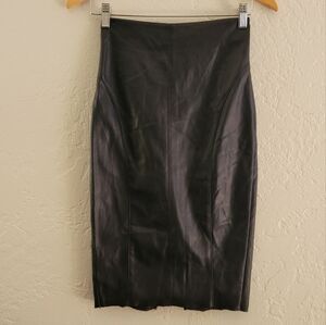 Express Faux Leather Skirt Size 00